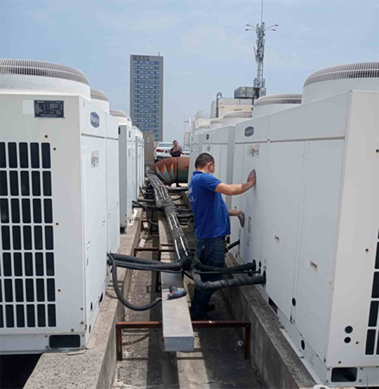 安吉中央空调制热和不制冷系统维修方法